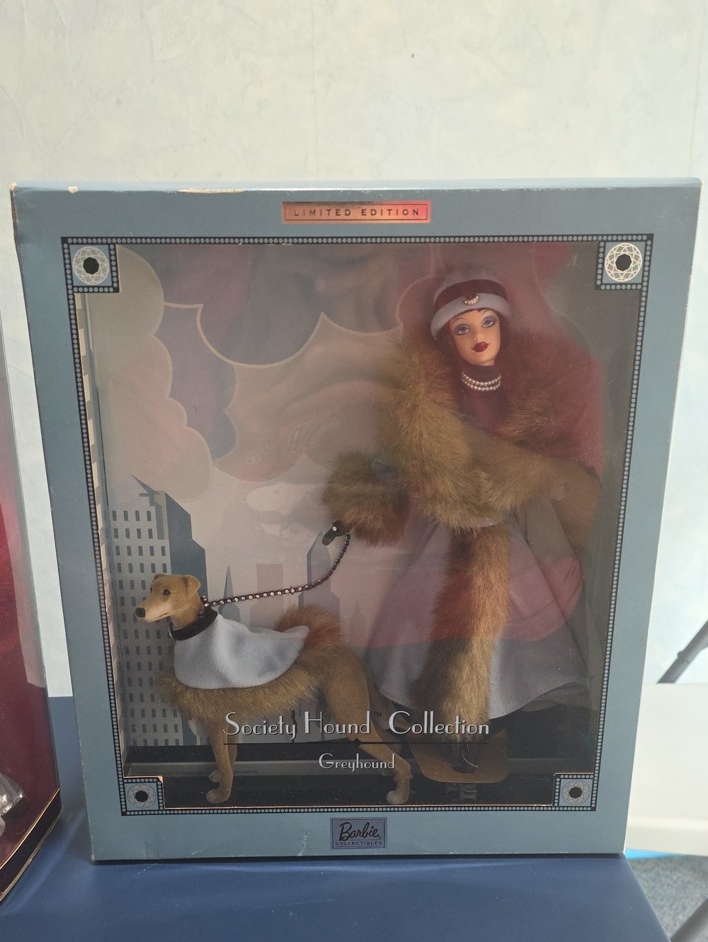 Barbie Society Hound Collection Doll with Greyhound - Pink and Brown Accents